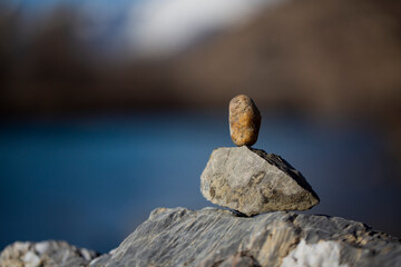 Piedras en equilibrio