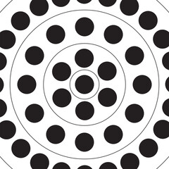 Graphic geometric pattern for your design and background