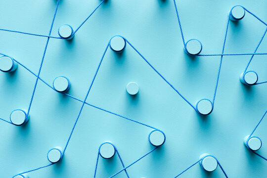 Odd peg in blue network