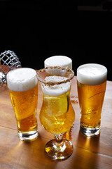 alcoholic iced cocktail