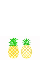 Pineapple , Pineapple and Juice, Pineapple and Fruits, Pineapple Vector And Clip Art