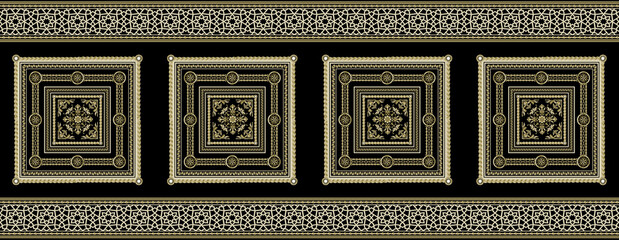 old antique pattern.Grunge oriental card and cover.	