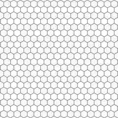 Naklejka premium hexagon background, pattern. Technology or science concept. Abstract honeycomb background. Vector illustration