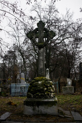 cross in the cemetery