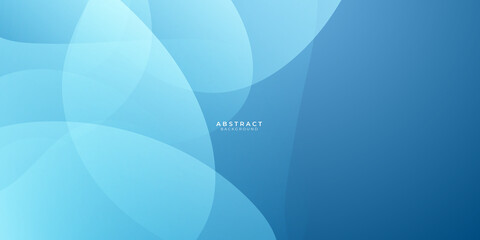 Abstract blue background dark curve
