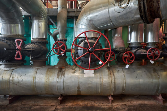 View at interior of seedy sugar factory