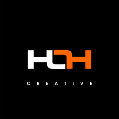 HOH Letter Initial Logo Design Template Vector Illustration