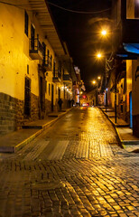 Fototapeta premium photo taken in Plaza de Armas in Cusco, Peru.
