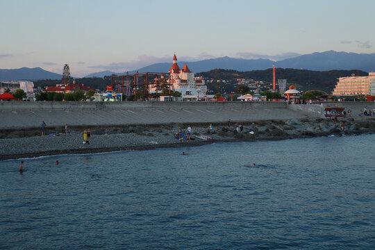 panorama sochi sea 