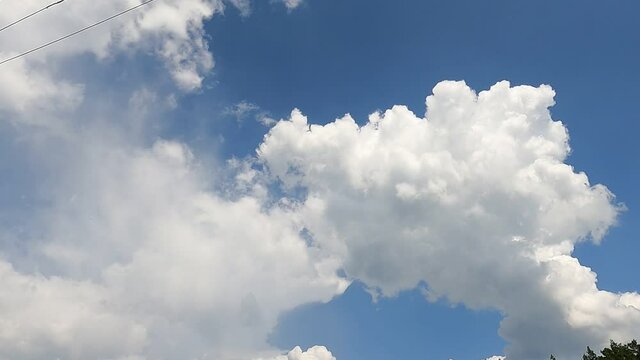 Clouds and sky timelapse