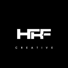 HRF Letter Initial Logo Design Template Vector Illustration