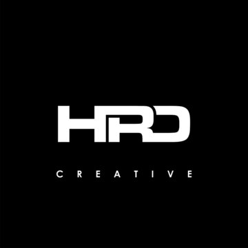 HRD Letter Initial Logo Design Template Vector Illustration