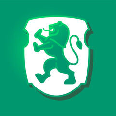 vector lion logo