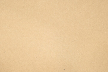 Texture of brown craft or kraft paper background, cardboard sheet, recycle carton paper, copy space for text.