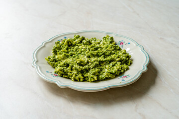 Tirokafteri Girit Appetizer. Cretan Dish with Yogurt, Garlic and Cheese. Greek Food.