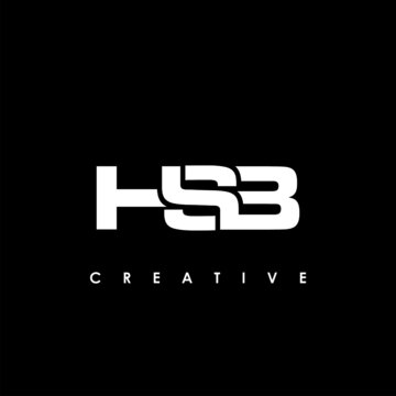 HSB Letter Initial Logo Design Template Vector Illustration