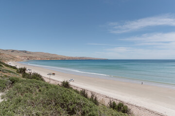 Cliff Coastline Summer Morning Beach