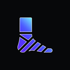 Bandage blue gradient vector icon