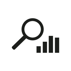 Analytics logo template vector icon design