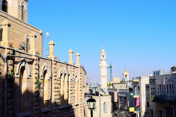 arabic city landscape bethlehem