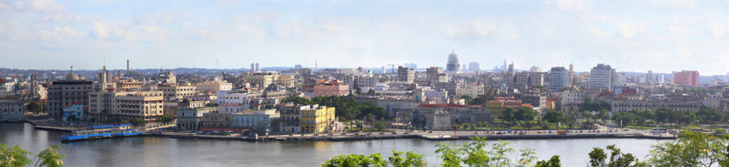 Panoramic view of Havana. Cuba
