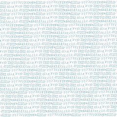 Obraz premium Abstract modern graphic background with handwritten doodles on white. Artistic backdrop with copy space for design. Pen drawn spirals in notebook sheet. Web banner. Ink patterns on light base