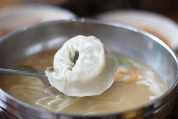 만두국(dumpling)