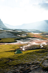 Sunrise and sunset in Mercantour