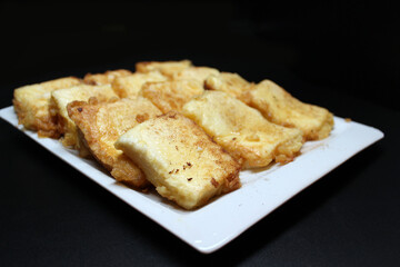 rebanadas de leche frita