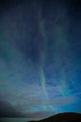 Northern Lights in Nordkapp, Northern Norway. Europe