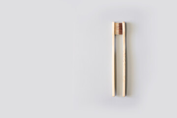 Ecology toothbrush. Different color. Diversity concept. Sustainable mouth product. Zero waste lifestyle. Organic accessory group. Dental health at home. Biodegradable recycle. Valentine