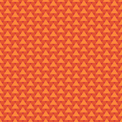 Fototapeta premium Seamless pattern. Triangles, hexagons ornament. Geometric wallpaper. Mosaic tiles. Flooring background. Ethnic motif. Geometrical backdrop. Digital paper. Web design. Textile print. Vector art work