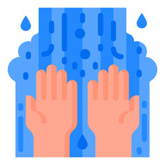 virus flat style icon