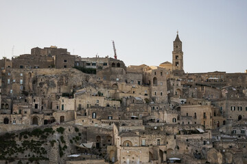 View on the Matera "stones"