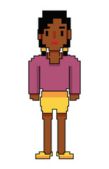 beautiful afro girl avatar