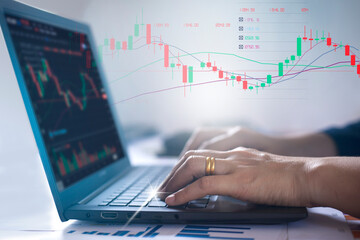 person working on laptop