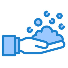 clean blue style icon