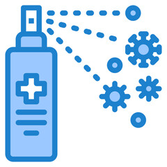 hygiene blue style icon