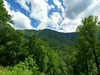 landscape with sky clingmans dome tennessee knoxville gatlinburg