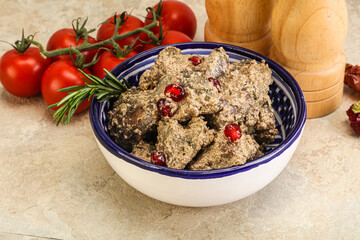 Chicken Liver with cream sauce