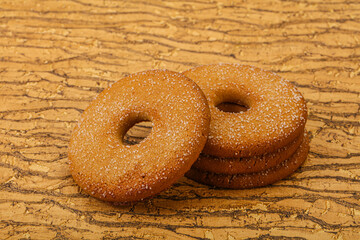 Sweet and crispy ginger cookies