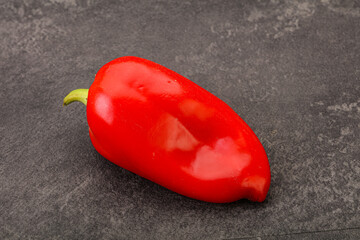 Sweet Red Bell Bulgarian pepper