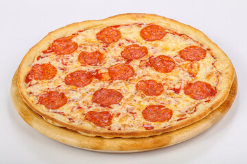 Italian Pizza pepperoni with sausages
