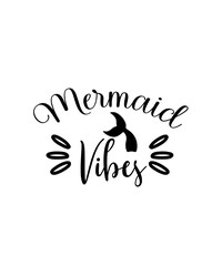 Mermaid SVG Designs,, Mermaid Svg, SVG File for Cutting Machine, Silhouette Cameo, Cricut, Commercial Use