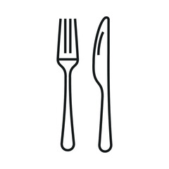 fork icons symbol vector elements for infographic web