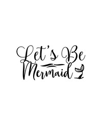 Mermaid SVG Designs,, Mermaid Svg, SVG File for Cutting Machine, Silhouette Cameo, Cricut, Commercial Use