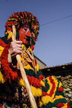 Looking upwards to the Podence mask