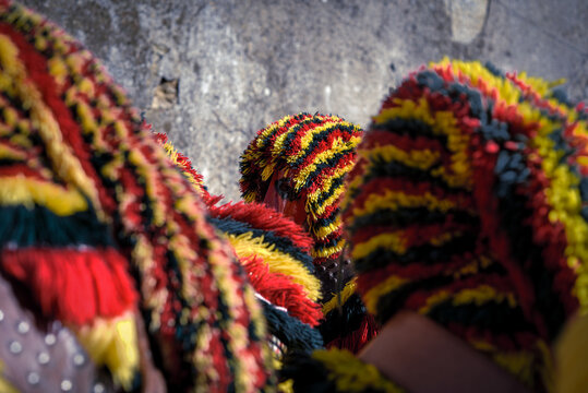 Group of Careto masks 