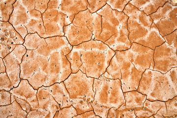 Spain, Andalusia, Rio Tinto, Mud In Riverside, Dried Out Sand