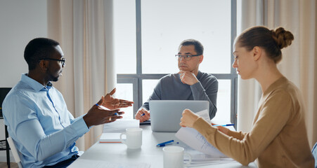 Teamwork in the office